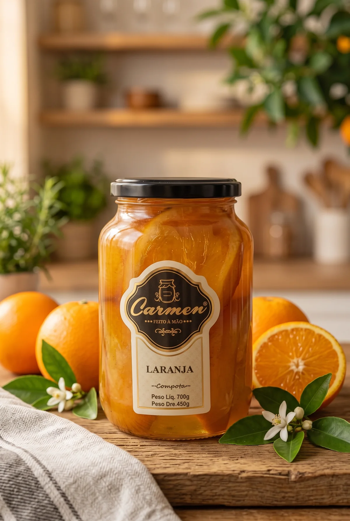 Laranja em Calda